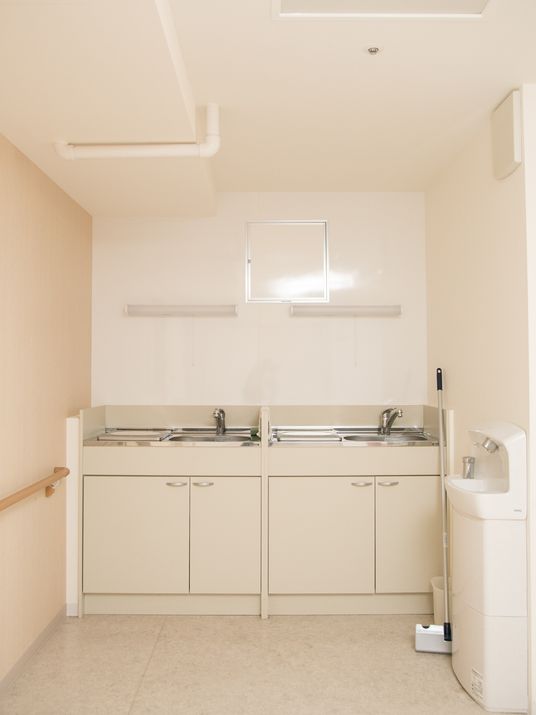 清潔なキッチンエリア