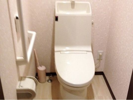 清潔なトイレスペース