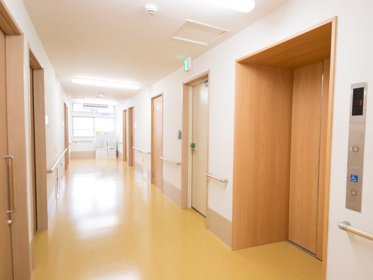 清潔感ある明るい廊下