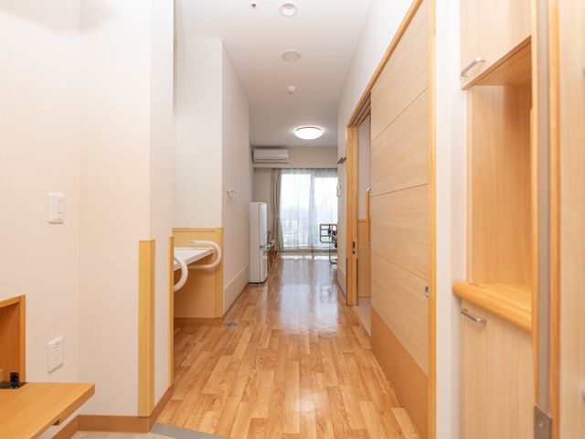 居室の明るく広々空間