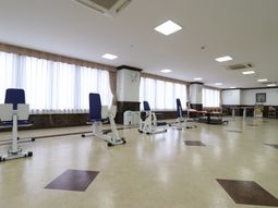 広々としたトレーニングルーム