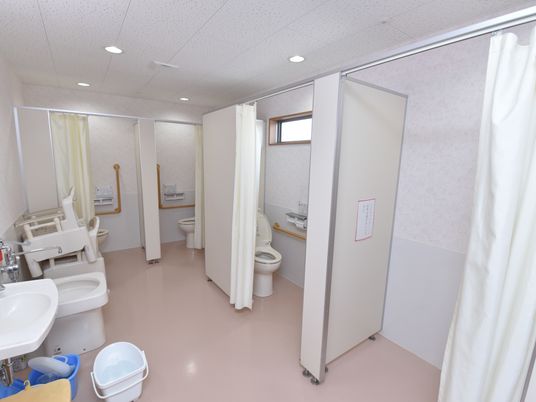 バリアフリーな浴室