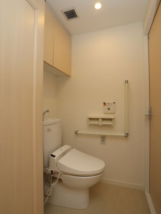 清潔感のあるトイレ空間