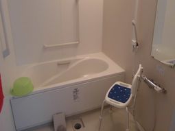 安全な浴室設備