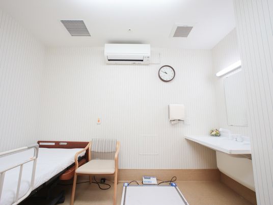 清潔な個室の様子