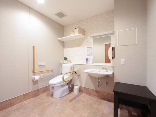 バリアフリー対応トイレ