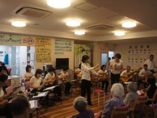 楽しい音楽活動の様子