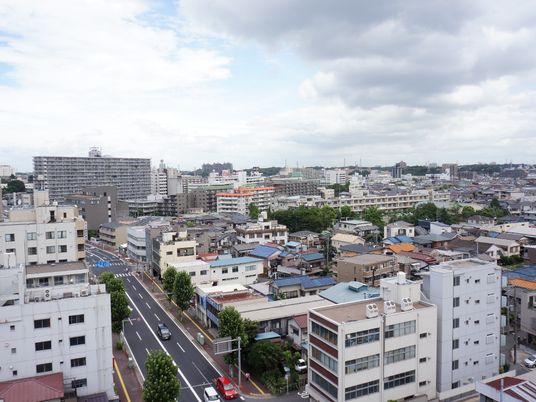 都市部の眺望