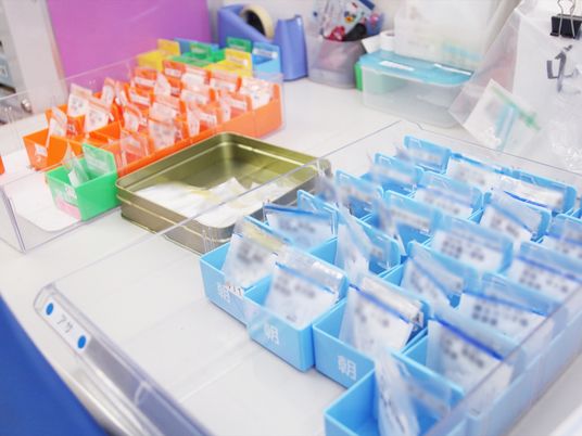 医薬品整理された空間