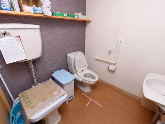 バリアフリーのトイレ設備