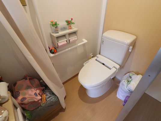 清潔感のあるトイレ