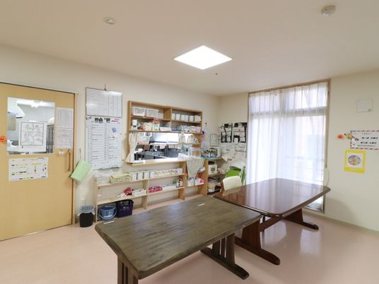 多機能スペースの一角