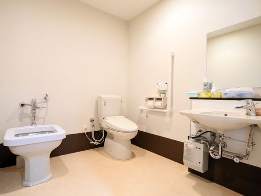 清潔なトイレ空間