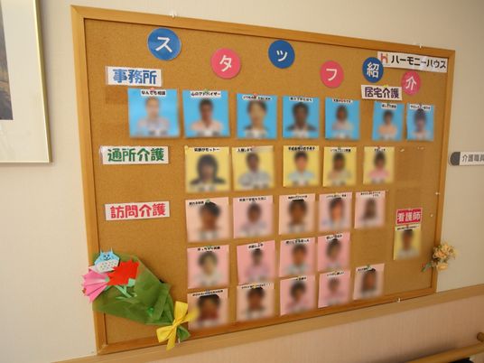掲示板のスタッフ紹介