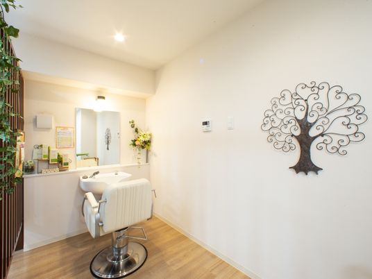 明るい理美容室