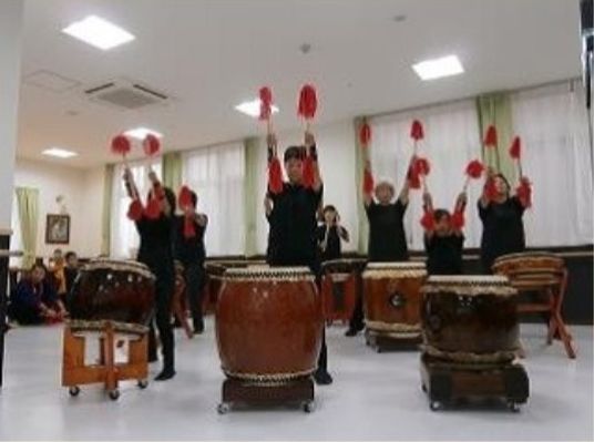 和太鼓演奏の施設イベント