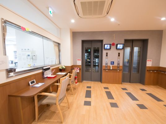 アットホームなフロント空間