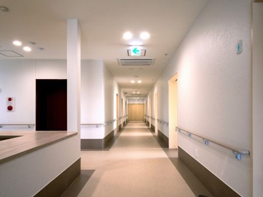 明るい廊下