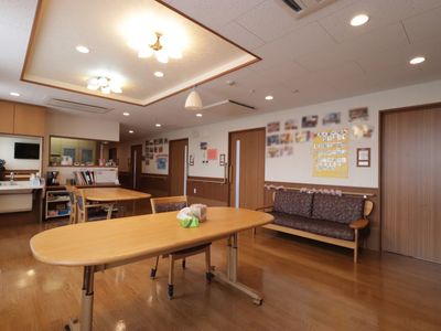 広々とした共用スペース