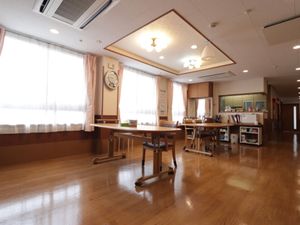 温かみのあるリビング空間