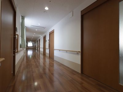 明るい廊下
