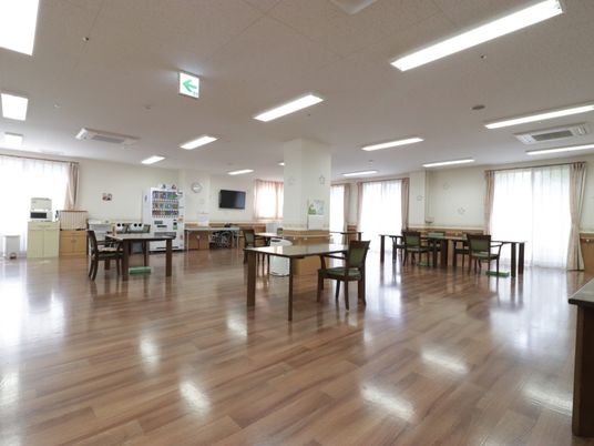 広々とした共用スペース