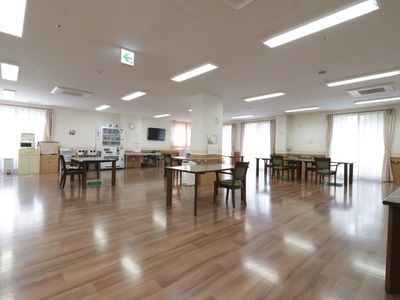 広々とした共用スペース