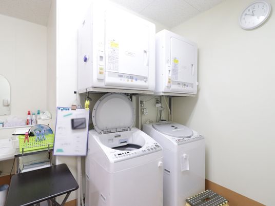 洗濯機と乾燥機の設置