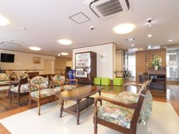 共用ラウンジの風景