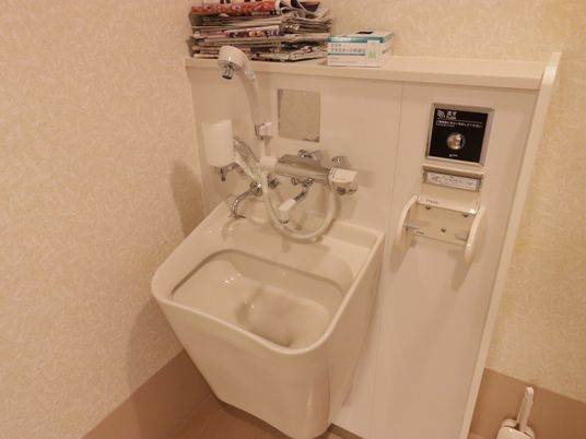 設備が整った洗面台