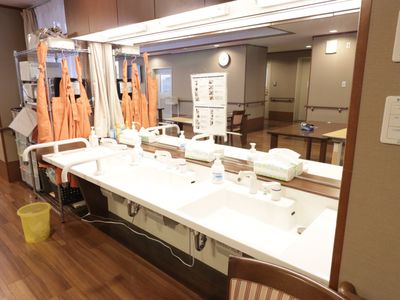 清潔感のある洗面台