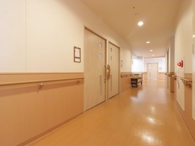 清潔感のある廊下