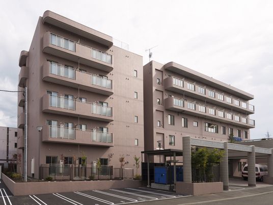 働きやすい施設の外観