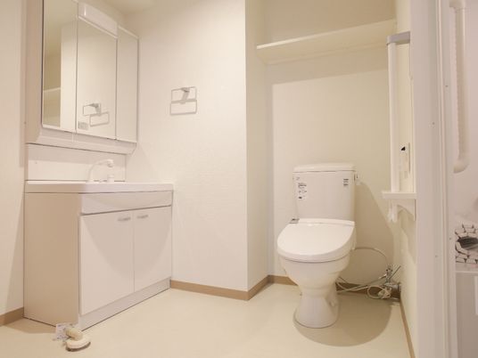 清潔なトイレ空間