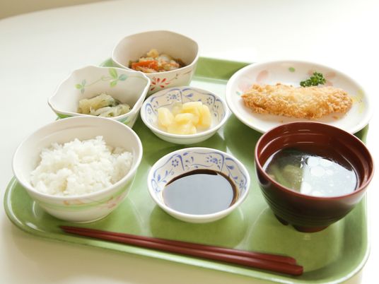 栄養バランスの取れた食事