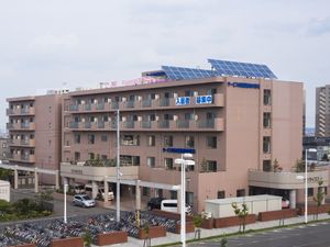 職員にもやさしい施設外観