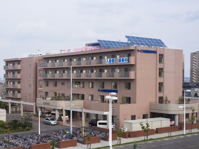 職員にもやさしい施設外観