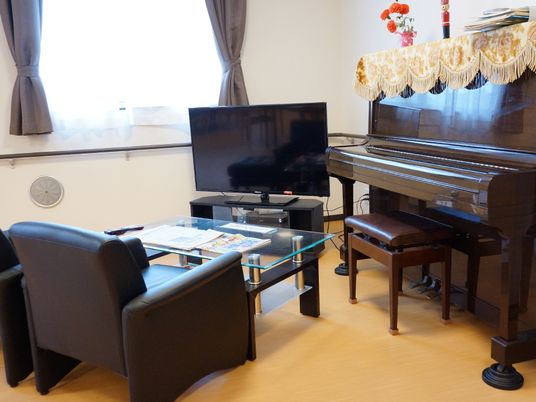 居室内のくつろぎスペース