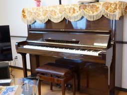 ピアノのある居室