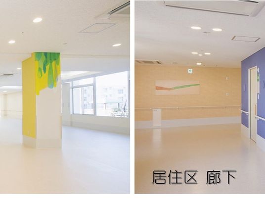 明るい廊下  