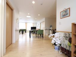 共有スペースの落ち着いた空間