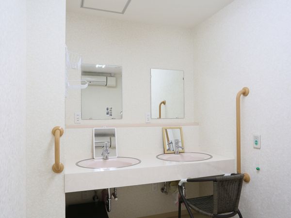 清潔感のある洗面台