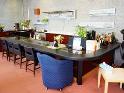 おしゃれなバーカウンター