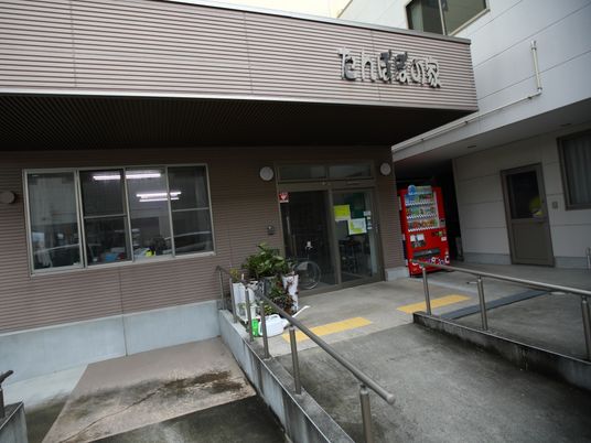 エントランス前の風景