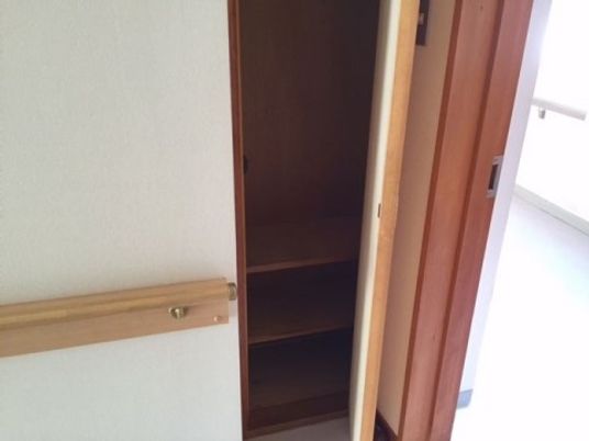 収納スペースのある部屋