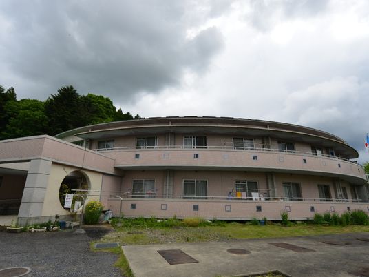 円形のユニークな外観