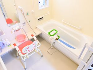 利用者の安全を考えた浴室