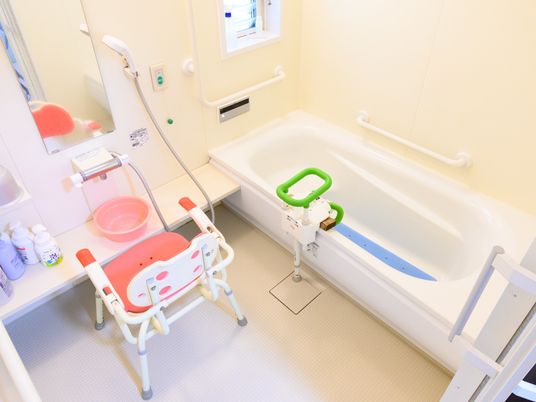 利用者の安全を考えた浴室