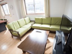 快適な居間の一角