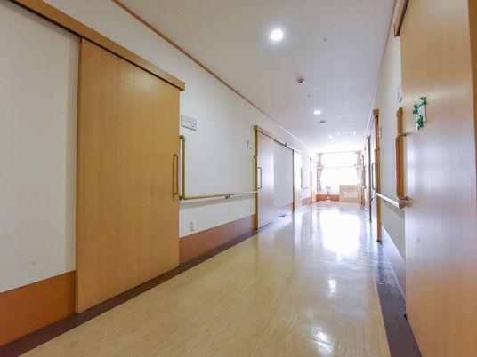 清潔な廊下の様子